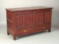 Pennsylvania William  Mary oak blanket chest 18th c