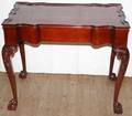 011026 KINDEL WINTERTHUR MAHOGANY GODDARD TEA TABLE