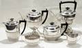 011042 BIRKS  MAPPIN  WEBB SILVER TEA  COFFEE SET