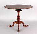 Philadelphia Queen Anne mahogany tea table ca 1765