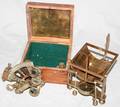 091100 BRASS NAVIGATING DEVICE  NAUTICAL SEXTANT