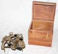 091099 HENRY BARROW  CO BRASS NAUTICAL SEXTANT