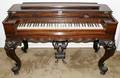 101145 VICTORIAN CARVED ROSEWOOD MELODIAN 19TH C