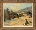 072069 CHARLES E BUCKLER OIL VERMONT SCENE
