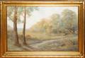 071092 HUDSEN A KITCHELL OIL ON CANVAS FOREST ROAD