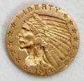 100101 5 US INDIAN CHIEFSTANDING EAGLE GOLD COIN