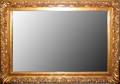 092193 BAROQUE GILT HALL MIRROR H 76 W 58