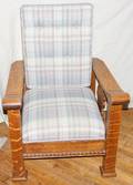 091183 OAK MORRIS CHAIR C 1900