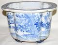 081155 CHINESE BLUEWHITE PORCELAIN JARDINIRE