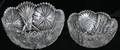 071129 BRILLIANT PERIOD CUT GLASS BOWLS DIA 8  10