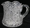 071113 LIBBEY BRILLIANT CUT GLASS PITCHER C 1900