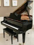 061184 YAMAHA BLACK LACQUER PIANO WDISKLAVIER H 64