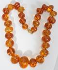090154 RUSSIAN AMBER BEADS L 20