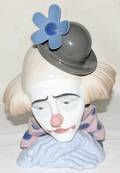 080130 LLADRO FIGURINE 5130 PENSIVE CLOWN