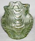 102152 IRIDESCENT ART GLASS VASE H63 DIA58