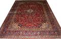 100161 KASHAN PERSIAN WOOL CARPET 10x14