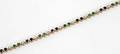 092176 DIAMOND SAPPHIRE  EMERALD TENNIS BRACELET L7