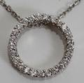 100101 126 CT DIAMOND CIRCLE OF LIFE PENDANT