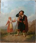 092279 OIL ON CANVAS 19TH CENTURY ITALIAN SCHOOL