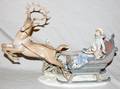091270 LLADRO PORCELAIN GROUP WINTER WONDERLAND