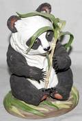 101291 BOEHM BISQUE FIGURE SEATED PANDA CUB