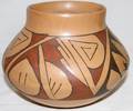 100146 NATIVE AMERICAN POLYCHROME POTTERY VESSEL