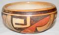 100128 ACOMA PUEBLO POTTERY BOWL H 3 DIA 9