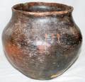 100129 EARLY PUEBLO POTTERY VESSEL H 9 DIA 9 12