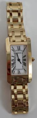 091301 GENVE 14KT YELLOW GOLD LADYS WRISTWATCH