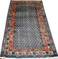 080210 HAMADAN ORIENTAL RUG 63 X 3 6