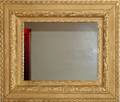 080224 GILT WOOD FRAMED MIRROR H 31 W 26