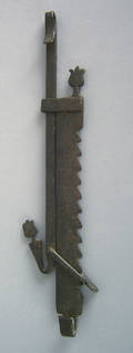Miniature wrought iron trammel 19th c