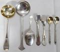 071252 RUSSIAN SILVER SPOONS MOSCOW MID 19TH20TH C