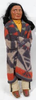 070267 SKOOKUM INDIAN BULLY GOOD DOLL H 16