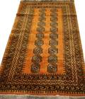 061321 AFGHANISTAN ORIENTAL WOOL GOLDEN RUG 6 3