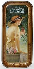 101365 COCA COLA LITHOGRAPHED TIN DRINK TRAY
