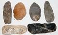 100169 NATIVE AMERICAN INDIAN STONE BLADES SIX