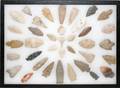 100172 NATIVE AMERICAN INDIAN STONE ARROWHEADS