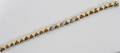 092366 14 KT YELLOW GOLD PAVE DIAMOND LINK BRACELET