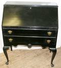 092341 PAINTED MAHOGANY SLANT FRONT DESK H 40
