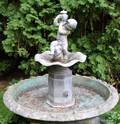 090278 LEAD  METAL FIGURAL FOUNTAIN H33 X DIA 41