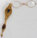 080273 VICTORIAN 14 KT YELLOW GOLD LORGNETTE