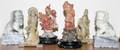 080255 SOAPSTONE GROUPING 6 PCS