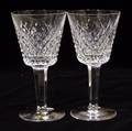 072253 WATERFORD CRYSTAL WINE GLASSES SET OF 12