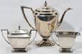072242 PAIRPOINT SILVER PLATE COFFEE SERVICE 3 PCS