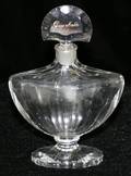 092308 BACCARAT GLASS GUERLAINPARIS PERFUME BOTTLE