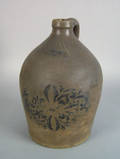 Pennsylvania stoneware jug 19th c
