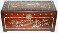 082309 CHINESE ROSEWOOD  MOTHEROFPEARL CHEST