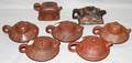 082283 CHINESE YIXING POTTERY TEAPOTS 20TH C 7