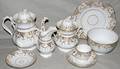 082259 ENGLISH PORCELAIN DESSERT SERVICE 40 PIECES